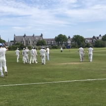 Carlton bowled out Aberdeenshire for just 45 at Mannofield