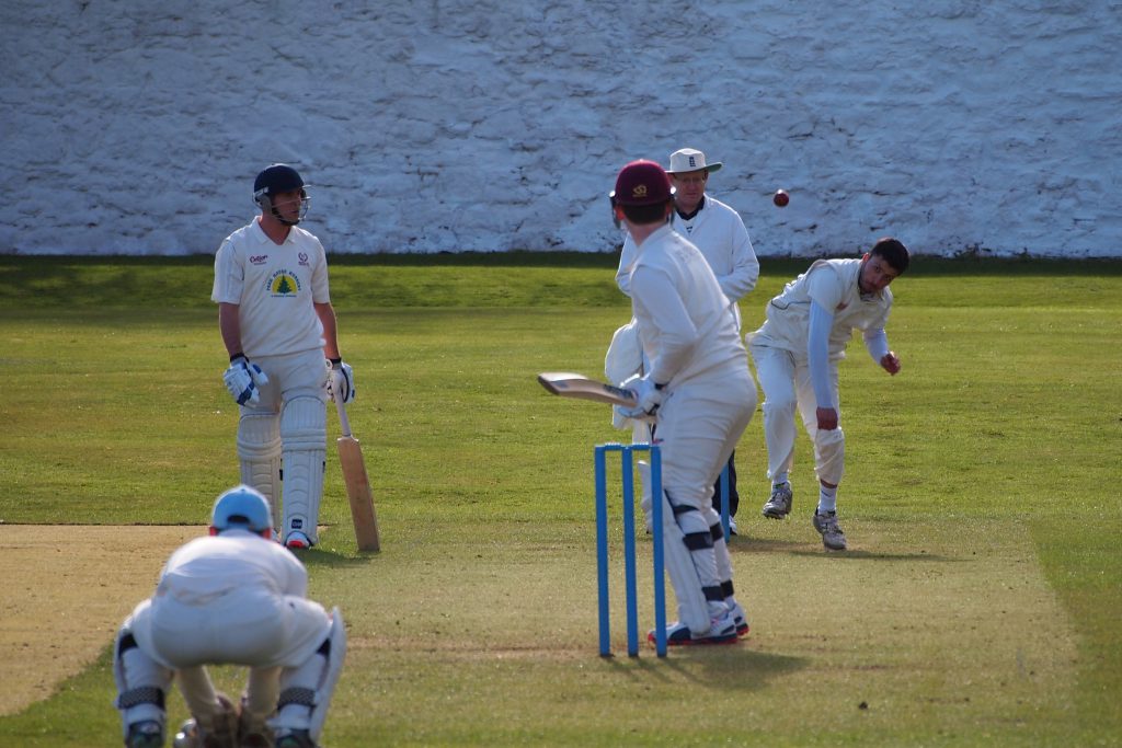 Benwell Hill batting at Grange Loan in 2015