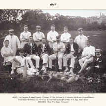 Carlton Cricket Club Men's 1st XI, 1898
