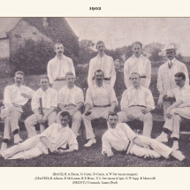 Carlton Cricket Club Men's 1st XI, 1902