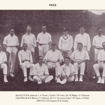Carlton Cricket Club Men's 1st XI, 1923