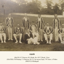 Carlton Cricket Club Men's 1st XI, 1926