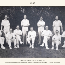 Carlton Cricket Club Men's 1st XI, 1927