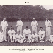 Carlton Cricket Club Men's 1st XI, 1938