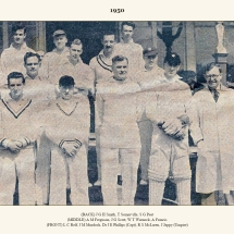 Carlton Cricket Club Men's 1st XI, 1950