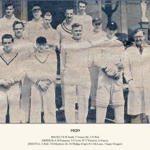 Carlton Cricket Club Men's 1st XI, 1950