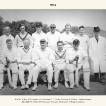 Carlton Cricket Club Men's 1st XI, 1954