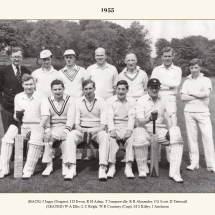 Carlton Cricket Club Men's 1st XI, 1955