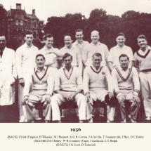 Carlton Cricket Club Men's 1st XI, 1956
