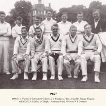 Carlton Cricket Club Men's 1st XI, 1957