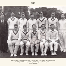 Carlton Cricket Club Men's 1st XI, 1958