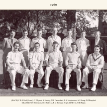 Carlton Cricket Club Men's 1st XI, 1960