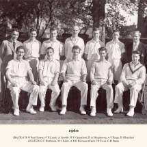 Carlton Cricket Club Men's 1st XI, 1960