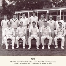 Carlton Cricket Club Men's 1st XI, 1963