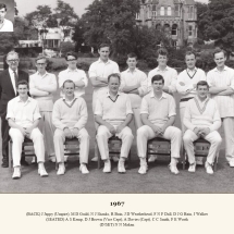 Carlton Cricket Club Men's 1st XI, 1967