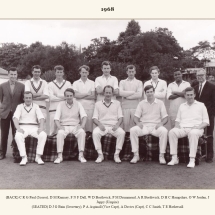 Carlton Cricket Club Men's 1st XI, 1968