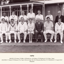 Carlton Cricket Club Men's 1st XI, 1969