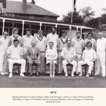 Carlton Cricket Club Men's 1st XI, 1973