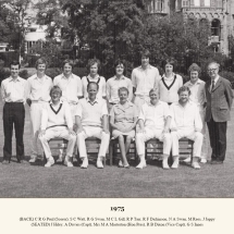 Carlton Cricket Club Men's 1st XI, 1975