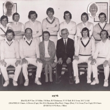 Carlton Cricket Club Men's 1st XI, 1976
