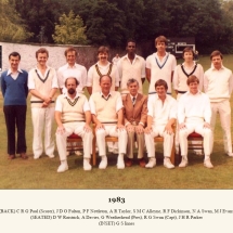 Carlton Cricket Club Men's 1st XI, 1983