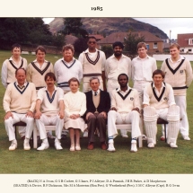 Carlton Cricket Club Men's 1st XI, 1985