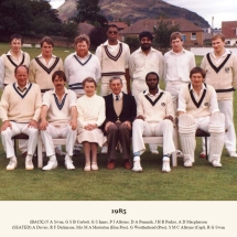 Carlton Cricket Club Men's 1st XI, 1985