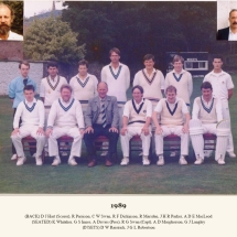 Carlton Cricket Club Men's 1st XI, 1989