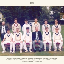 Carlton Cricket Club Men's 1st XI, 1991