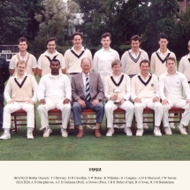 Carlton Cricket Club Men's 1st XI, 1992