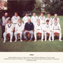 Carlton Cricket Club Men's 1st XI, 1993