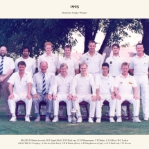 Carlton Cricket Club Men's 1st XI, 1995