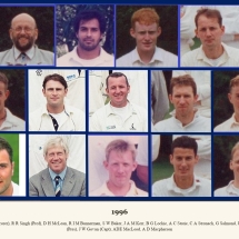 Carlton Cricket Club Men's 1st XI, 1996