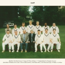 Carlton Cricket Club Men's 1st XI, 1998