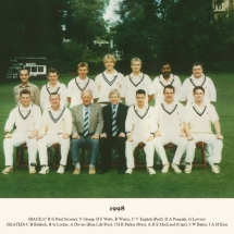 Carlton Cricket Club Men's 1st XI, 1998
