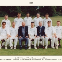 Carlton Cricket Club Men's 1st XI, 1999