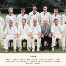 Carlton Cricket Club Men's 1st XI, 2004