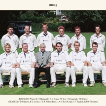 Carlton Cricket Club Men's 1st XI, 2005