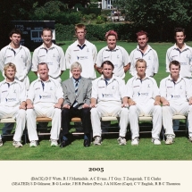 Carlton Cricket Club Men's 1st XI, 2005