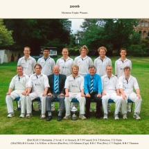 Carlton Cricket Club Men's 1st XI, 2006