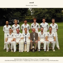 Carlton Cricket Club Men's 1st XI, 2008