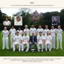 Carlton Cricket Club Men's 1st XI, 2011