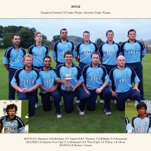Carlton Cricket Club Men's 1st XI, 2012