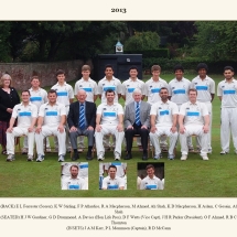 Carlton Cricket Club Men's 1st XI, 2013