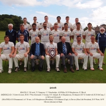 Carlton Cricket Club Men's 1st XI, 2016