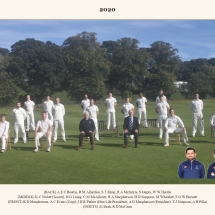 Carlton Cricket Club Men's 1st XI, 2020